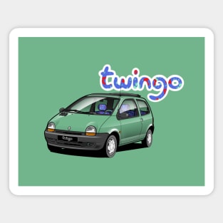 Twingo transparent illustration Magnet